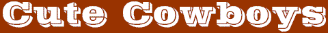 Cute Cowboys, naked men for women